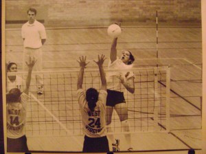 Gratuitous extra photo of my right-armed swinging prowess.