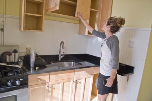 Looking at the upgraded kitchen I never got to use.