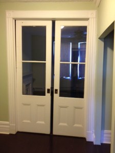 Be still my beating heart. Original. Pocket. Doors.