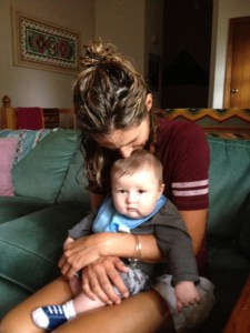 Speaking of love, I fell more deeply in love with my nephew. How could I not?