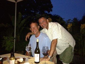 and the love of their husbands who were both big brothers and surrogate fathers for me.