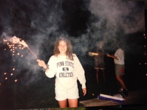 If living in college sweatshirts was a junior high crime, I don't want to be right.