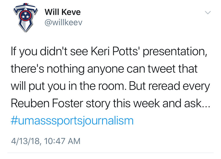 tweet Umass