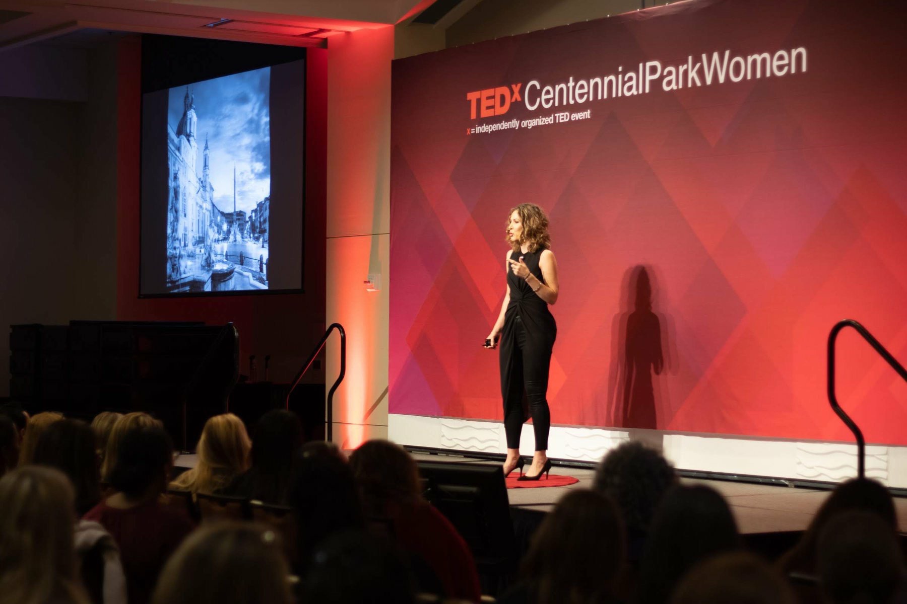 TEDx stage side view