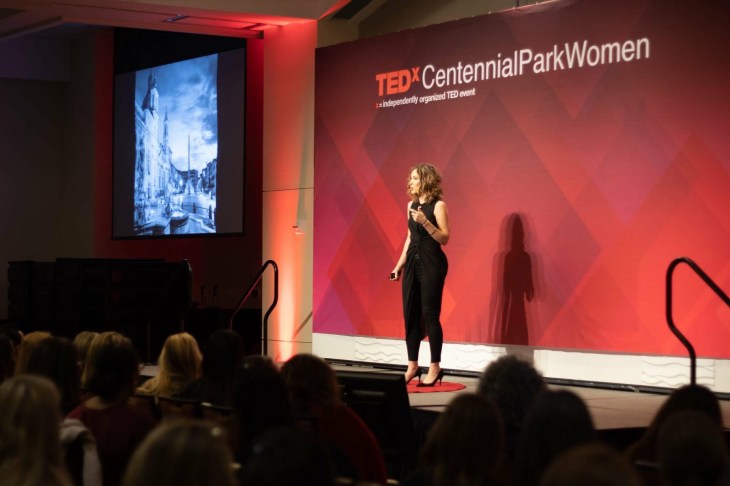 TEDx stage side view
